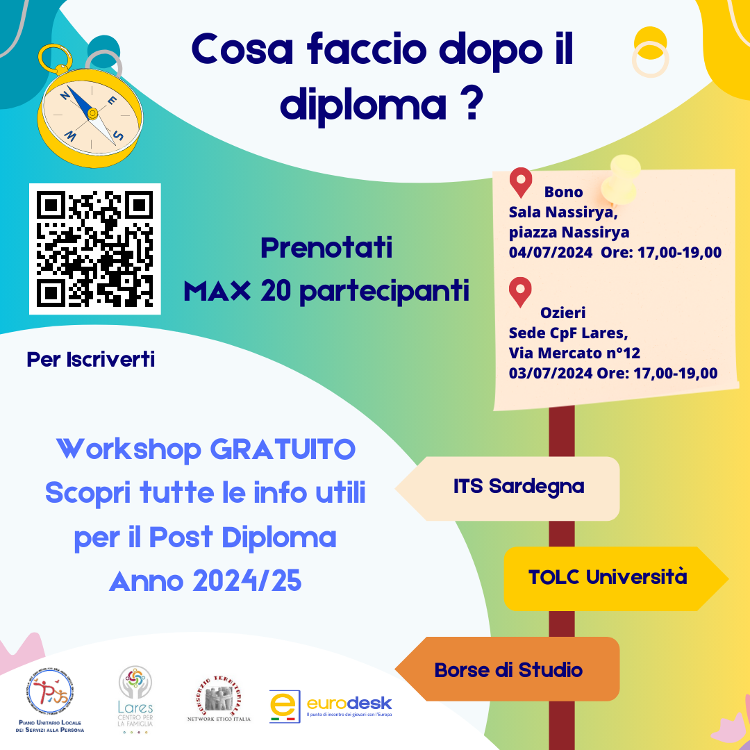 Workshop Gratuito - Centro per la famiglia LARES