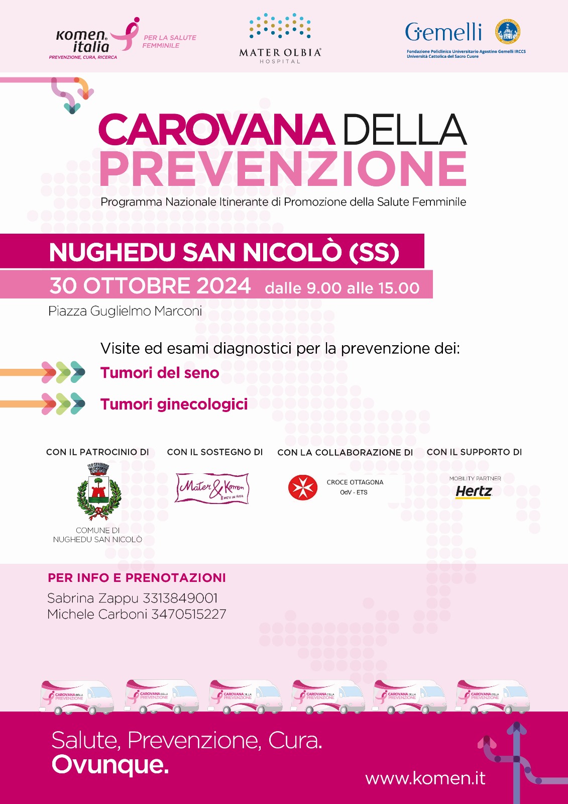 CAROVANA DELLA PREVENZIONE - 30 OTTOBRE 2024